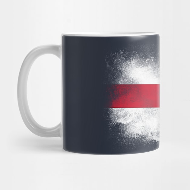 England flag isolated by psychoshadow